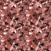 Moderne servetten Rose goud en metaalzwart