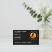 Moderne Services du sol Nouveaux Cartes de visite (Debout devant)