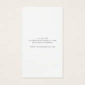 Moderne sieraden oorbel display Kaart (Achterkant)