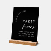 Moderne S'Il Vous Plaît Prendre Une Fête Faveur No (Angle)