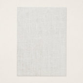 Moderne Silver Stripes Faux Linen Earring-beeldsch Visitekaartjes (Achterkant)