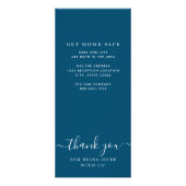 Moderne Silver Wereldkaart Heart Menu Card (Achterkant)