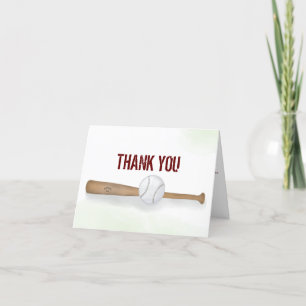 Moderne Simple Baseball Minimaliste Merci