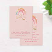 Moderne simple bijoux Arc-en-ciel Écouter Carte d' (Bureau)