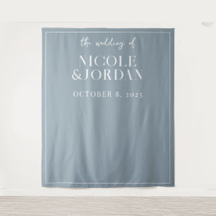 Moderne Simple Chic Wedding Backdrop Wandkleed