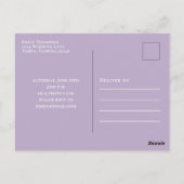 Moderne Simple Cocktail Party Invitation minimalis (Dos)