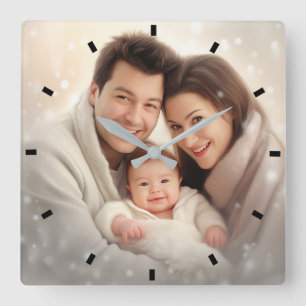 Moderne simple Créez votre propre horloge murale C