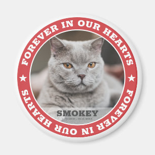 Moderne Simple Custom Pet Photo Sympathie Keepomwi Magneet