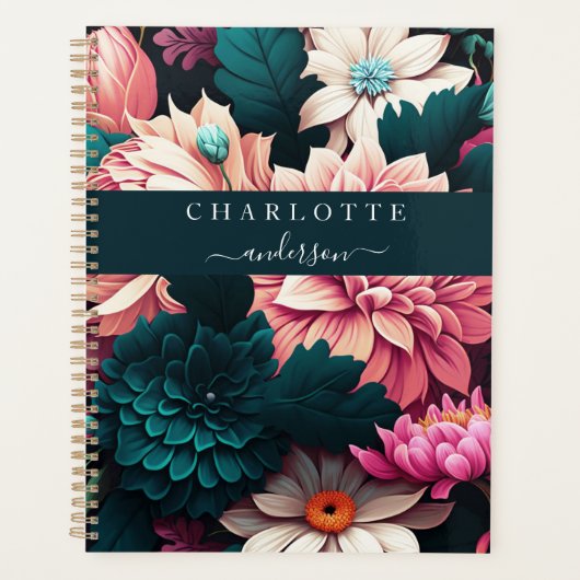 Moderne, simple, élégant, planificateur de fleurs (Devant)