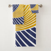 Moderne, simple, élégant, vagues, lignes, rayures (En situation)