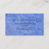 Moderne Simple élégante typographie Carte de fidél (Dos)