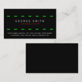 Moderne Simple et élégant Carte de visite consulta (Devant / Derrière)