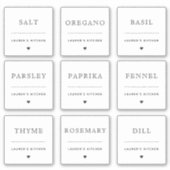 Moderne simple étanche Cuisine étanche Étiquette d (Devant)