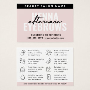 Moderne Simple Eyebrow Tint Henna Brows Aftercare