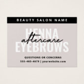 Moderne Simple Eyebrow Tint Henna Brows Aftercare (Devant)