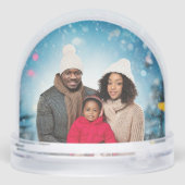 Moderne Simple Full 2 Photos de famille (Arrière)