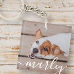 Moderne Simple Jouer Élégant Chic Pet Photo<br><div class="desc">Ce design simple et classique est composé de typographie serif et d'ajouter une photo personnalisée de votre animal de compagnie.</div>