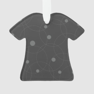 Moderne, simple, ludique, amusant motif de cercles