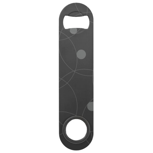 Moderne, simple, ludique, amusant motif de cercles (Devant)