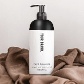 Moderne Simple Minimal 4 OZ Étiquette de bouteille