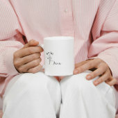 Moderne simple Nana Mug