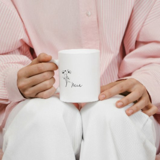 Moderne simple Nana Mug