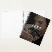 Moderne simple photo superposition foncée (Devant avec enveloppe)