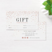 Moderne simple rose or parties scintillant (Bureau)