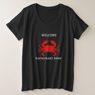 Moderne Simple rouge crabe de mer frais