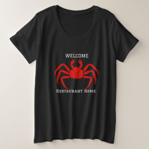 Moderne Simple rouge crabe de mer frais