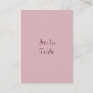 Moderne Sjabloon Elegante Handgeschreven Script Na Visitekaartje
