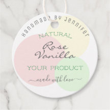 Moderne Sjabloon Pastel Kleuren Productverpakking