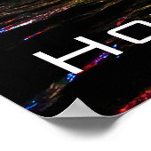 moderne skyscrapers uit Hongkong reizen wandbekled Poster (Hoek)