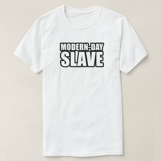 moderne slave t-shirt (Design voorkant)