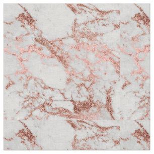 Moderne smeltkroes roos gouden glitter marmer afbe stof