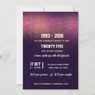 Moderne snaarlichten kaart