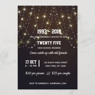 Moderne snaarlichten kaart