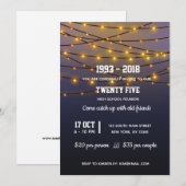 Moderne snaarlichten kaart (Voorkant / Achterkant)