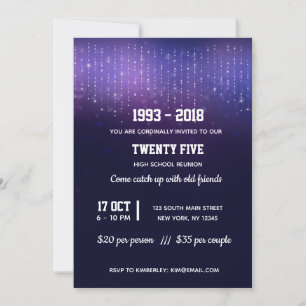 Moderne snaarlichten kaart