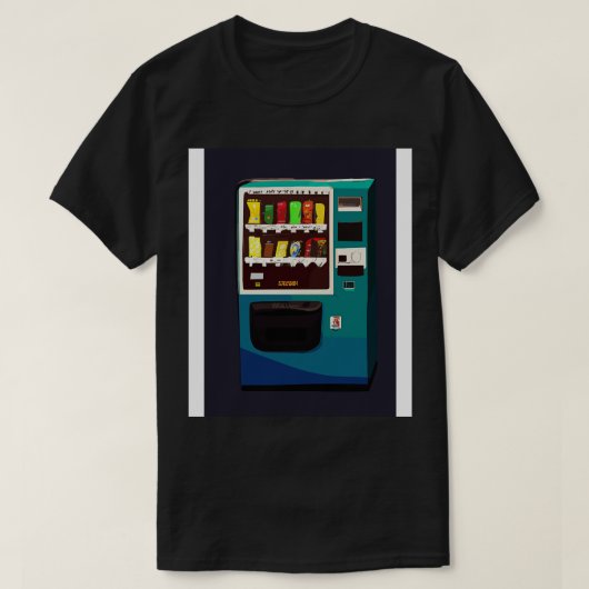 Moderne Snackmachine T-shirt (Design voorkant)