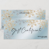 Moderne Sneeuw voor visitekaartjes (Voorkant / Achterkant)