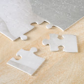 moderne  sneeuwpoppuzzel legpuzzel (Zijkant)