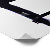 Moderne, snelle tabel en gereedschap met stilstaan poster (Hoek)