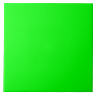 Moderne Solid Bright Apple Green Keramische Tegel Tegeltje