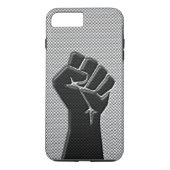 Moderne solidariteitslijst in koolstofvezelstijl Case-Mate iPhone case (Achterkant)