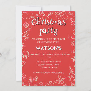 moderne Sparkle en Cheer: kerstfeest Kaart