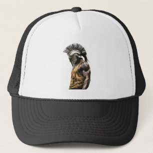 Moderne Spartaanse Krijger – Oude Kracht Modern B Trucker Pet