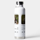 Moderne speellijstfoto van muzieklied waterfles (Rechts)