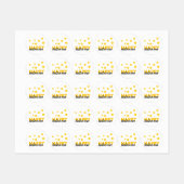 Moderne, speelse design van Happy Halloween Labels (Vel)