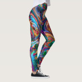 Moderne spiegel van verf leggings (Rechts)